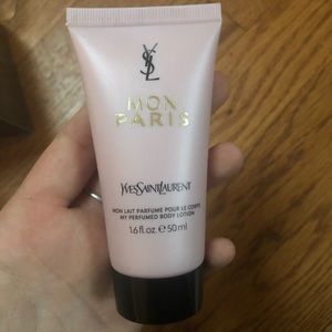 NEW YSL Mon Paris shimmering body lotion